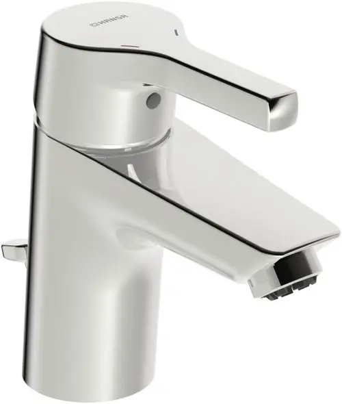 HANSA Einhebelmischer Waschtischbatterie, Niederdruck HANSAPALENO 5639 Ausladung 102 mm DN15 Chrom, 56391103, Artikel in Kategorie